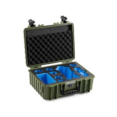 B&W Transportkoffer Outdoor 5000 (PP.221) Bronze Grün – für DJI Mavic 4 Pro – Wasserdicht (IP67), staubdicht, schlagfest, extrem robust B&W Transportkoffer Outdoor 5000 (PP.221) Bronze Grün – für DJI Mavic 4 Pro – Wasserdicht (IP67), staubdicht, schlagfest, extrem robust