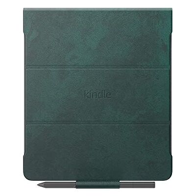 Amazon Kindle Scribe-Premium-Klapphülle mit magnetischer Befestigung schlankes, leichtes Design (nur geeignet für Kindle Scribe), Leder, grün Amazon Kindle Scribe-Premium-Klapphülle mit magnetischer Befestigung schlankes, leichtes Design (nur geeignet für Kindle Scribe), Leder, grün