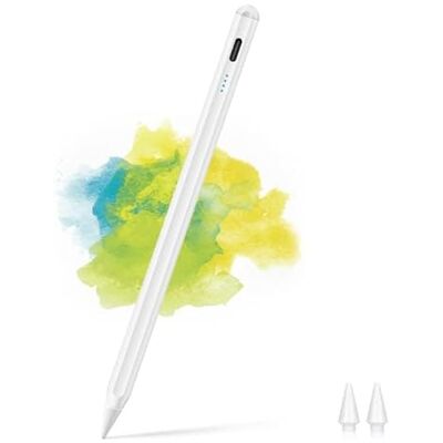 Tymyp Stylus Pen für iPad, Hochpräziser Palm Rejection Stift Kompatibel mit iPad Pro(11"/12.9"), iPad Air 3rd & 4th Gen, iPad 6th/7th/8th Gen, iPad Mini 5th Gen, E07(Weiß) Tymyp Stylus Pen für iPad, Hochpräziser Palm Rejection Stift Kompatibel mit iPad Pro(11"/12.9"), iPad Air 3rd & 4th Gen, iPad 6th/7th/8th Gen, iPad Mini 5th Gen, E07(Weiß)