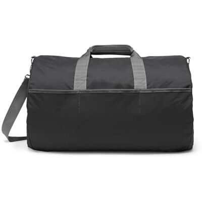 Amazon 50,8cm große Faltbare Nylontasche für Reisen/Aufbewahrung mit Reißverschlusstaschen, 13,6 kg Kapazität, Schwarz Amazon 50,8cm große Faltbare Nylontasche für Reisen/Aufbewahrung mit Reißverschlusstaschen, 13,6 kg Kapazität, Schwarz