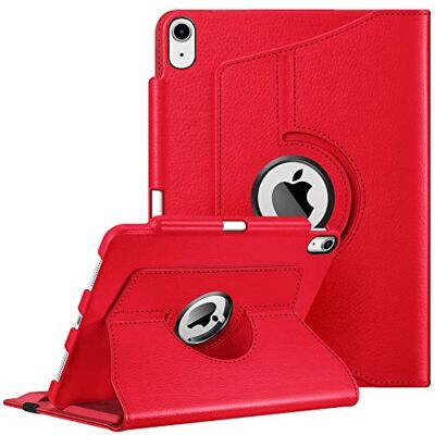 FINTIE iPad Air 4 27,7 cm (11 Zoll) 2020 Hülle mit Stifthalter, unterstützt 2. Generation, um 360 Grad drehbarer Ständer mit automatischer Sleep/Wake-Funktion, für iPad Air 4. Generation, Rot FINTIE iPad Air 4 27,7 cm (11 Zoll) 2020 Hülle mit Stifthalter, unterstützt 2. Generation, um 360 Grad drehbarer Ständer mit automatischer Sleep/Wake-Funktion, für iPad Air 4. Generation, Rot