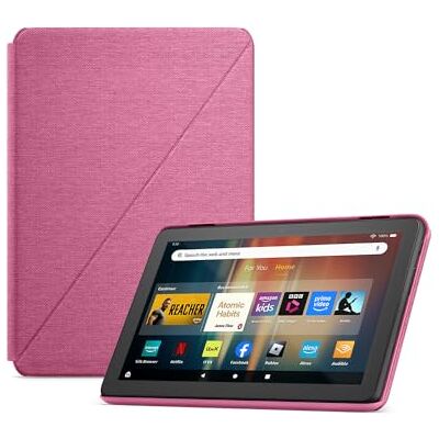 Amazon Das neue Hülle von für das Fire HD 8-Tablet (nur kompatibel mit Tablets der 12. Generation), hibiskusfarben Amazon Das neue Hülle von für das Fire HD 8-Tablet (nur kompatibel mit Tablets der 12. Generation), hibiskusfarben