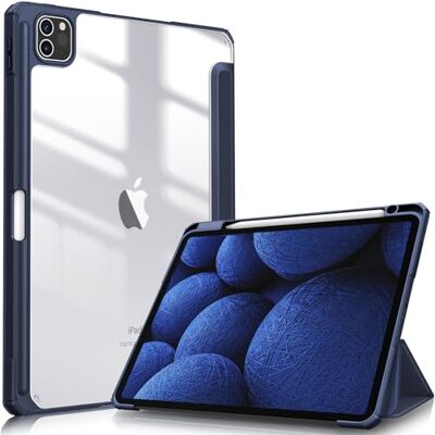 FINTIE Hybrid-Hülle, kompatibel mit iPad Pro 11 Zoll (2022/2021/2020/2018, 4. / 3. / 2. / 1. Generation), ultradünn, stoßfest, transparent, mit Stifthalter, automatische Wake/Sleep-Funktion, FINTIE Hybrid-Hülle, kompatibel mit iPad Pro 11 Zoll (2022/2021/2020/2018, 4. / 3. / 2. / 1. Generation), ultradünn, stoßfest, transparent, mit Stifthalter, automatische Wake/Sleep-Funktion,