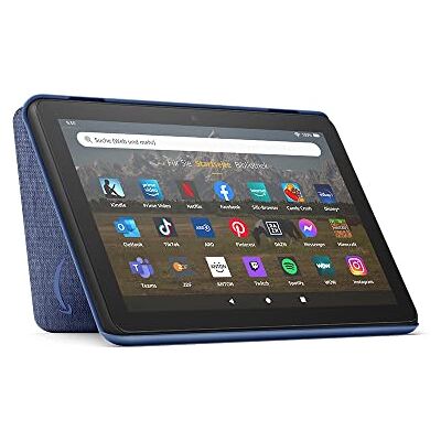 Amazon Hülle von für das Fire HD 8-Tablet (nur kompatibel mit Tablets der 12. Generation, 2022), blau Amazon Hülle von für das Fire HD 8-Tablet (nur kompatibel mit Tablets der 12. Generation, 2022), blau