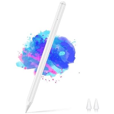 Tymyp Stylus Stift für iPad mit Palm Rejection Active Pencil Kompatibel mit (2018-2021) iPad Pro/iPad/iPad Mini/iPad Air, E08(Weiß) Tymyp Stylus Stift für iPad mit Palm Rejection Active Pencil Kompatibel mit (2018-2021) iPad Pro/iPad/iPad Mini/iPad Air, E08(Weiß)