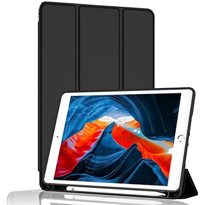 BXGH Case für iPad Pro 11 Zoll, 2022/2021/2020/2018 Modell, kompatibel mit Stift, automatisches Wecken/Schlafschutz (schwarz) BXGH Case für iPad Pro 11 Zoll, 2022/2021/2020/2018 Modell, kompatibel mit Stift, automatisches Wecken/Schlafschutz (schwarz)