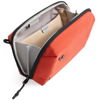 Inateck Portabler Kabeltasche, Spritzwassergeschützte Elektronik Organizer Reisezubehörtasche für Kabel, Power Banks, Hubs, für Reisen, Arbeit und Freizeit (ohne Trageriemen), S, Orange Inateck Portabler Kabeltasche, Spritzwassergeschützte Elektronik Organizer Reisezubehörtasche für Kabel, Power Banks, Hubs, für Reisen, Arbeit und Freizeit (ohne Trageriemen), S, Orange