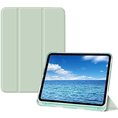 BXGH iPad 9. Generation 2021/iPad 8. Generation 2020 10,2 Zoll mit Stifthalter, iPad 7. Generation 2019 Hülle mit weichem Babyskin-Silikonrücken, automatischer Weck-/Schlafschutz (Matcha Green) BXGH iPad 9. Generation 2021/iPad 8. Generation 2020 10,2 Zoll mit Stifthalter, iPad 7. Generation 2019 Hülle mit weichem Babyskin-Silikonrücken, automatischer Weck-/Schlafschutz (Matcha Green)