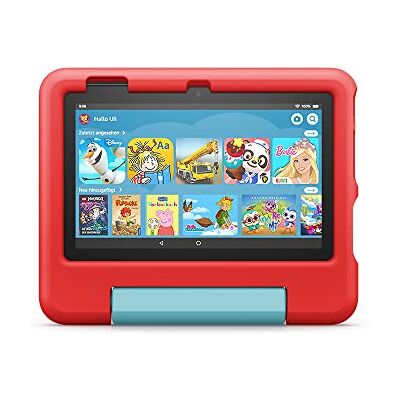 Amazon Kindgerechte Hülle für das Fire 7-Tablet (nur kompatibel mit der 12. Generation, 2022), für Kinder von 3–7 Jahren, rot Amazon Kindgerechte Hülle für das Fire 7-Tablet (nur kompatibel mit der 12. Generation, 2022), für Kinder von 3–7 Jahren, rot