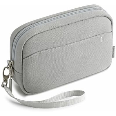 Inateck Kabeltasche Elektronik Organizer, Spritzwasserfester Zubehör Tasche Reise Tasche mit Tragegriff, Kompatibel mit Maus, USB Stick, Kabel, Ladegerät, Grau,S Inateck Kabeltasche Elektronik Organizer, Spritzwasserfester Zubehör Tasche Reise Tasche mit Tragegriff, Kompatibel mit Maus, USB Stick, Kabel, Ladegerät, Grau,S