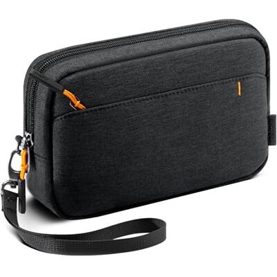 Inateck Kabeltasche Elektronik Organizer, Spritzwasserfester Zubehör Tasche Reise Tasche mit Tragegriff, Kompatibel mit Maus, USB Stick, Kabel, Ladegerät, Schwarz,M Inateck Kabeltasche Elektronik Organizer, Spritzwasserfester Zubehör Tasche Reise Tasche mit Tragegriff, Kompatibel mit Maus, USB Stick, Kabel, Ladegerät, Schwarz,M