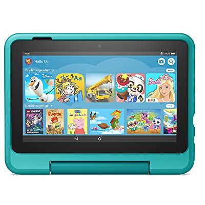 Amazon Kindgerechte Hülle für das Fire 7-Tablet (nur kompatibel mit der 12. Generation, 2022), für Kinder ab 6 Jahren, blaugrün Amazon Kindgerechte Hülle für das Fire 7-Tablet (nur kompatibel mit der 12. Generation, 2022), für Kinder ab 6 Jahren, blaugrün