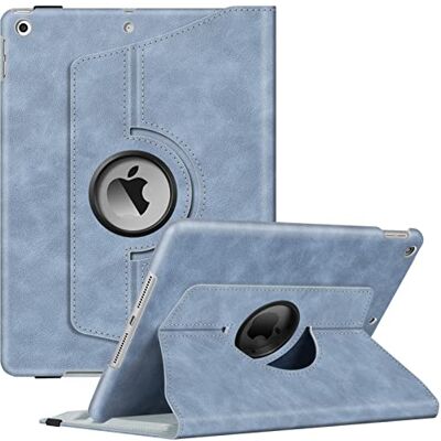 FINTIE Schutzhülle kompatibel mit iPad 10,2 Zoll 9./8./7. Generation (2021/2020/2019), 360 Grad drehbare Schutzhülle mit Eingabestiftfunktion, Vintage-Blau FINTIE Schutzhülle kompatibel mit iPad 10,2 Zoll 9./8./7. Generation (2021/2020/2019), 360 Grad drehbare Schutzhülle mit Eingabestiftfunktion, Vintage-Blau