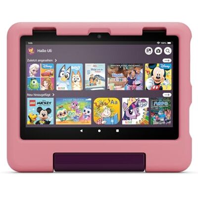 Amazon Das neue Kindgerechte Hülle von für das Fire HD 8-Tablet (nur für Tablets der 12. Generation geeignet), Disney-Prinzessinnen-Design Amazon Das neue Kindgerechte Hülle von für das Fire HD 8-Tablet (nur für Tablets der 12. Generation geeignet), Disney-Prinzessinnen-Design