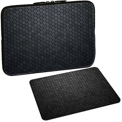 Pedea Design Schutzhülle Notebook Tasche bis 17,3 Zoll (43,9cm) mit Design Mauspad, First One Pedea Design Schutzhülle Notebook Tasche bis 17,3 Zoll (43,9cm) mit Design Mauspad, First One