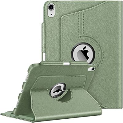 FINTIE Drehbare Hülle für iPad 10. Generation 10.9 Zoll (2022 Modell) mit Stifthalter, 360 Grad drehbare Schutzhülle mit Auto Sleep/Wake-Funktion, Grün FINTIE Drehbare Hülle für iPad 10. Generation 10.9 Zoll (2022 Modell) mit Stifthalter, 360 Grad drehbare Schutzhülle mit Auto Sleep/Wake-Funktion, Grün