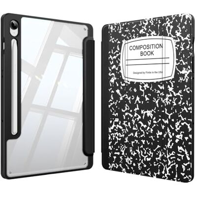 FINTIE , Hybrid Slim Case für Samsung Galaxy Tab S9 FE 5G (27,7 cm) / Galaxy Tab S9 (27,9 cm) 2023, mit S-Pen-Halter, stoßfeste Hülle mit transparenter Rückseite, automatisches EIN- und Ausschalten FINTIE , Hybrid Slim Case für Samsung Galaxy Tab S9 FE 5G (27,7 cm) / Galaxy Tab S9 (27,9 cm) 2023, mit S-Pen-Halter, stoßfeste Hülle mit transparenter Rückseite, automatisches EIN- und Ausschalten