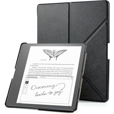 Cheerhom PU-Lederhülle Kindle 10.2, Magnetische Hülle für Kindle 2022 mit Klappbarem Ständer, Buchcover nur Geeignet für die 11. Generation – 2022, Automatische Schlaf/Wachfunktion – Schwarz Cheerhom PU-Lederhülle Kindle 10.2, Magnetische Hülle für Kindle 2022 mit Klappbarem Ständer, Buchcover nur Geeignet für die 11. Generation – 2022, Automatische Schlaf/Wachfunktion – Schwarz