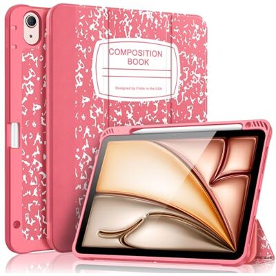 FINTIE SlimShell Flexible TPU Rückschale mit Stifthalter für iPad Air 11 Zoll M2 (2024), iPad Air 5. Generation (2022) / iPad Air 4. Generation (2020) 10,9 Zoll Flexible Rückschale in FINTIE SlimShell Flexible TPU Rückschale mit Stifthalter für iPad Air 11 Zoll M2 (2024), iPad Air 5. Generation (2022) / iPad Air 4. Generation (2020) 10,9 Zoll Flexible Rückschale in