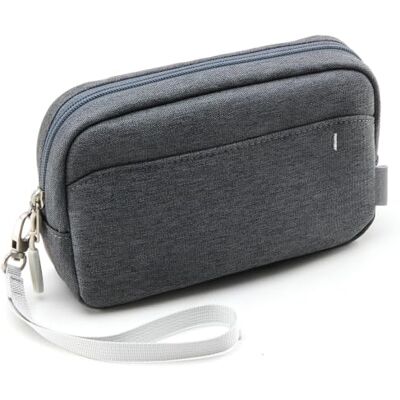 Inateck Kabeltasche Elektronik Organizer, Spritzwasserfester Zubehör Tasche Reise Tasche mit Tragegriff, Kompatibel mit Maus, USB Stick, Kabel, Ladegerät, Dunkelgrau,S Inateck Kabeltasche Elektronik Organizer, Spritzwasserfester Zubehör Tasche Reise Tasche mit Tragegriff, Kompatibel mit Maus, USB Stick, Kabel, Ladegerät, Dunkelgrau,S