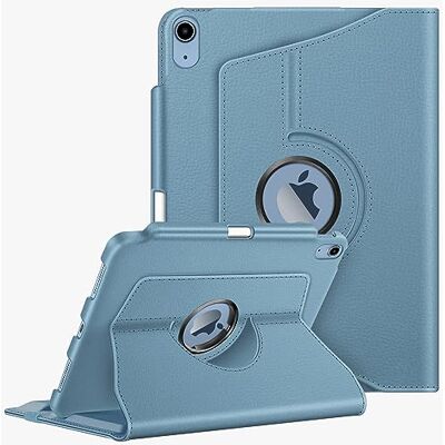 FINTIE Hülle für iPad 11 Generation 11 Zoll 2025 (A16), iPad 10 Generation 10.9 Zoll 2022 mit Pencil Halter Schutzhülle Cover mit 360 Grad drehbarem Ständer und Auto Schlaf/Wach, Dunstblau FINTIE Hülle für iPad 11 Generation 11 Zoll 2025 (A16), iPad 10 Generation 10.9 Zoll 2022 mit Pencil Halter Schutzhülle Cover mit 360 Grad drehbarem Ständer und Auto Schlaf/Wach, Dunstblau