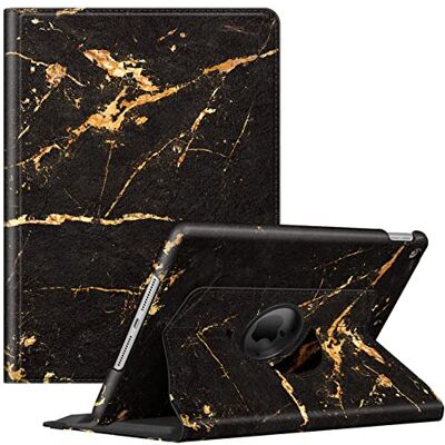 FINTIE Hülle für iPad 10.2 Zoll 9.Generation / 8. Gen / 7. Gen (Modell 2021/2020/2019) mit Pencil Halter 360 Grad Rotierend Stand Schutzhülle Cover mit Auto Schlaf/Wach Funktion, Obsidian Marmor FINTIE Hülle für iPad 10.2 Zoll 9.Generation / 8. Gen / 7. Gen (Modell 2021/2020/2019) mit Pencil Halter 360 Grad Rotierend Stand Schutzhülle Cover mit Auto Schlaf/Wach Funktion, Obsidian Marmor