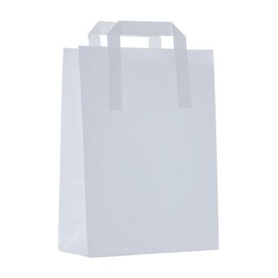 DeinPack 50 Papier Tragetaschen 22 x 10,5 x 30 cm weiß I Umweltschonende Papiertüten Geschenktüten Papiertragetaschen biologisch abbaubar, kompostierbar I weiße Papier Tüten DeinPack 50 Papier Tragetaschen 22 x 10,5 x 30 cm weiß I Umweltschonende Papiertüten Geschenktüten Papiertragetaschen biologisch abbaubar, kompostierbar I weiße Papier Tüten