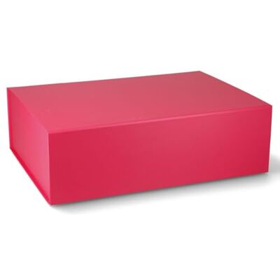 ideas in boxes Premium Geschenkbox mit Deckel, faltbar, Geschenkkarton, Magnetbox, Geschenkverpackung für Weihnachten & Geburtstag, Magnetfaltbox, Pink matt, 33x22x10cm ideas in boxes Premium Geschenkbox mit Deckel, faltbar, Geschenkkarton, Magnetbox, Geschenkverpackung für Weihnachten & Geburtstag, Magnetfaltbox, Pink matt, 33x22x10cm