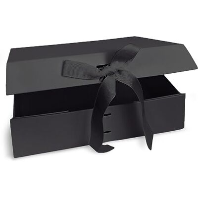 Verpackungswelt Geschenk-Box mit Deckel 23 x 17 x 7 cm (10er Pack) Geschenk-Karton mit Magnet-Verschluss & edler Schleife Perfekt für Geburtstag, Hochzeit, Geburt Geschenk-Verpackung Schwarz Verpackungswelt Geschenk-Box mit Deckel 23 x 17 x 7 cm (10er Pack) Geschenk-Karton mit Magnet-Verschluss & edler Schleife Perfekt für Geburtstag, Hochzeit, Geburt Geschenk-Verpackung Schwarz