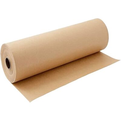 Alnaeson Braunes Kraftpapier, 5/10 m, braune Kraftpapierrolle, dick für Geschenkverpackungen, mobile und Bastelprojekte (Braun, 50 x 10 m) Alnaeson Braunes Kraftpapier, 5/10 m, braune Kraftpapierrolle, dick für Geschenkverpackungen, mobile und Bastelprojekte (Braun, 50 x 10 m)