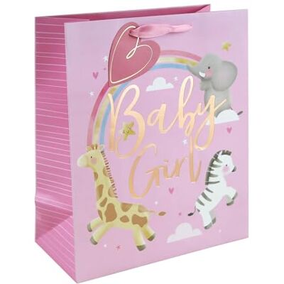 Eurowrap 35386-2Cpack 6 Geschenktaschen 26,5x14x33cm Baby Girl Rosa Eurowrap 35386-2Cpack 6 Geschenktaschen 26,5x14x33cm Baby Girl Rosa