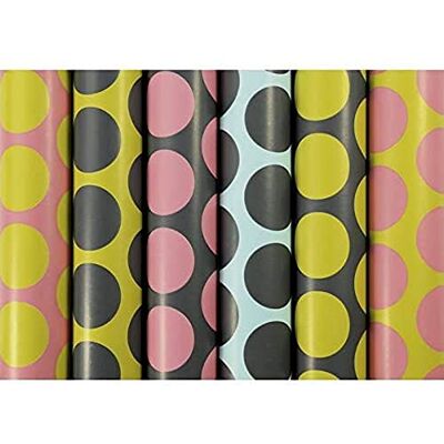 Clairefontaine 211412AMZC Geschenkpapier, 10 Rollen Excellia, 5 m x 70 cm, 80 g, verschiedene Motive Clairefontaine 211412AMZC Geschenkpapier, 10 Rollen Excellia, 5 m x 70 cm, 80 g, verschiedene Motive