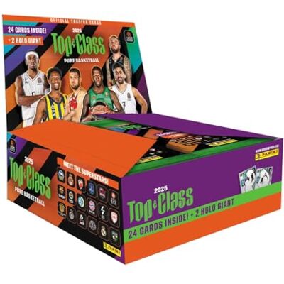 Panini 2024-25 Turkish Airlines EuroLeague Top Class Official Card Collection (Fatpack-Box mit 10 Fatpacks) Panini 2024-25 Turkish Airlines EuroLeague Top Class Official Card Collection (Fatpack-Box mit 10 Fatpacks)