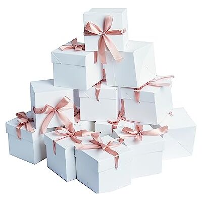 GP Geschenkbox mit Deckel und Band, 12 Stück, 15x15x15cm Geeignet für Geschenke,Geburtstage,Jubiläen,Weihnachten, Hochzeiten,Valentinstag,Feiertage und Neujahrsgeschenkboxen GP Geschenkbox mit Deckel und Band, 12 Stück, 15x15x15cm Geeignet für Geschenke,Geburtstage,Jubiläen,Weihnachten, Hochzeiten,Valentinstag,Feiertage und Neujahrsgeschenkboxen