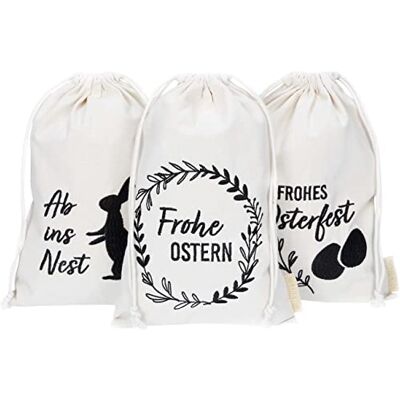 Papierdrachen 3 Leinensäckchen mit Aufdruck Osterverpackung Geschenkverpackung Tischdeko Stoffsäckchen zu Ostern Hasen 20x30 cm Set 6 Papierdrachen 3 Leinensäckchen mit Aufdruck Osterverpackung Geschenkverpackung Tischdeko Stoffsäckchen zu Ostern Hasen 20x30 cm Set 6