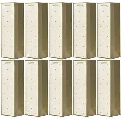 DonDon 10 Flaschentüten Geschenktüten für Weingeschenke wie Wein Prosecco und Champagner DonDon 10 Flaschentüten Geschenktüten für Weingeschenke wie Wein Prosecco und Champagner