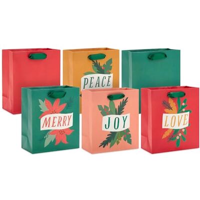 Hallmark 15,2 cm kleine Weihnachts-Geschenktüte Hallmark 15,2 cm kleine Weihnachts-Geschenktüte
