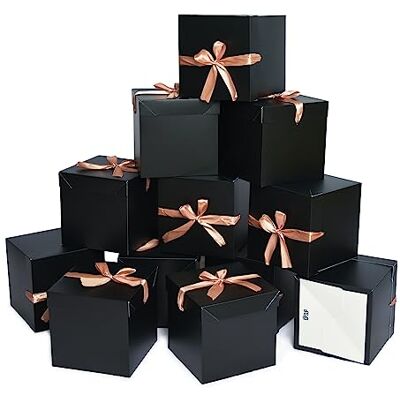 GP Geschenkbox mit Deckel und Band, 12 Stück, 15x15x15cm Geeignet für Geschenke,Geburtstage,Jubiläen,Weihnachten, Hochzeiten,Valentinstag,Feiertage und Neujahrsgeschenkboxen GP Geschenkbox mit Deckel und Band, 12 Stück, 15x15x15cm Geeignet für Geschenke,Geburtstage,Jubiläen,Weihnachten, Hochzeiten,Valentinstag,Feiertage und Neujahrsgeschenkboxen