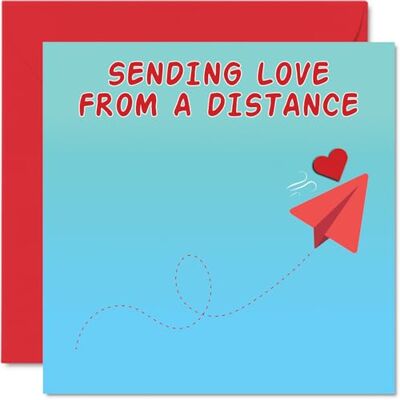 Stuff4 Geburtstagskarten für Männer und Frauen, Papierflugzeug Liebe, Happy Birthday Karte für Mutter, Vater, Bruder, Schwester, Tante, Onkel, Freund, 145 mm x 145 mm Stuff4 Geburtstagskarten für Männer und Frauen, Papierflugzeug Liebe, Happy Birthday Karte für Mutter, Vater, Bruder, Schwester, Tante, Onkel, Freund, 145 mm x 145 mm