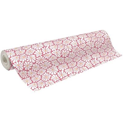Clairefontaine 211961C Rolle Geschenkpapier Alliance 60g, 50x0,70m, lange Breite für Profis geeignet, Sunny Flowers, 1 Stück Clairefontaine 211961C Rolle Geschenkpapier Alliance 60g, 50x0,70m, lange Breite für Profis geeignet, Sunny Flowers, 1 Stück