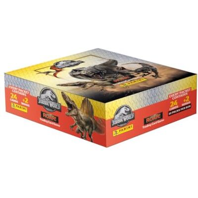 Panini Jurassic World Roar! Trading Card Game (Box mit 10 Fatpacks) Panini Jurassic World Roar! Trading Card Game (Box mit 10 Fatpacks)