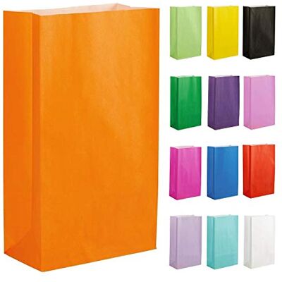 Thepaperbagstore 10 Orange Papier-Partytüten 14 x 24,.5 x 7 cm Starke, recycelbare Kraftpapier-Partytüten, ideal für Gastgeschenke, Süßigkeiten, Geschenke, Leckereien und besondere Events. Thepaperbagstore 10 Orange Papier-Partytüten 14 x 24,.5 x 7 cm Starke, recycelbare Kraftpapier-Partytüten, ideal für Gastgeschenke, Süßigkeiten, Geschenke, Leckereien und besondere Events.