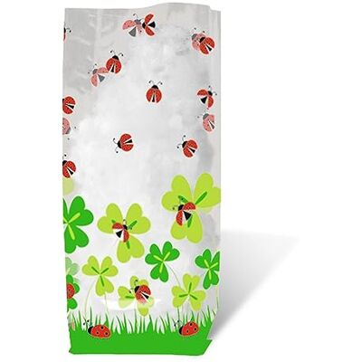 Ludwig Bähr - Geschenk-Bodenbeutel Marienkäfer 14,5x23,5cm - Marienkäfer Ludwig Bähr - Geschenk-Bodenbeutel Marienkäfer 14,5x23,5cm - Marienkäfer