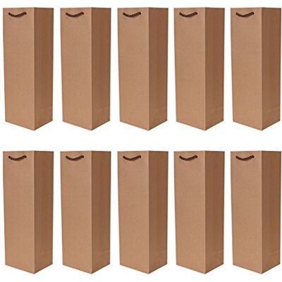 DonDon 10 Flaschentüten Geschenktüten für Weingeschenke wie Wein Prosecco und Champagner DonDon 10 Flaschentüten Geschenktüten für Weingeschenke wie Wein Prosecco und Champagner