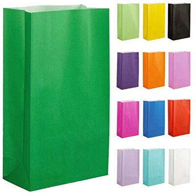 Thepaperbagstore 15 Grüne Papier-Partytüten für Geschenke 14 x 24.5 x 7 cm Starke, recycelbare Kraftpapier-Partytüten, ideal für Gastgeschenke, Süßigkeiten, Geschenke, Leckereien und besondere Events. Thepaperbagstore 15 Grüne Papier-Partytüten für Geschenke 14 x 24.5 x 7 cm Starke, recycelbare Kraftpapier-Partytüten, ideal für Gastgeschenke, Süßigkeiten, Geschenke, Leckereien und besondere Events.