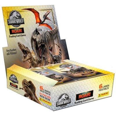 Panini Jurassic World Roar! Trading Card Game (Box mit 24 Packs) Panini Jurassic World Roar! Trading Card Game (Box mit 24 Packs)