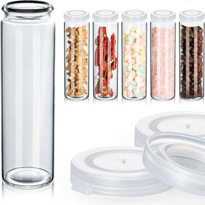Tuuters 100 Stück Glasröhrchen mit Korken, 100 x Ø 30mm, kleine Glasflasche 50ml Glas mit Kork Verschluss für Blumensamen, Geschenke, Gastgeschenke, Gewürze zur Hochzeit, Taufe, Kommunion, Reagenzglas Tuuters 100 Stück Glasröhrchen mit Korken, 100 x Ø 30mm, kleine Glasflasche 50ml Glas mit Kork Verschluss für Blumensamen, Geschenke, Gastgeschenke, Gewürze zur Hochzeit, Taufe, Kommunion, Reagenzglas