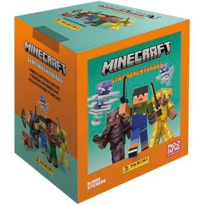 Panini Minecraft 2026 – Stay Adventurous Box mit 36 Hüllen Panini Minecraft 2026 – Stay Adventurous Box mit 36 Hüllen