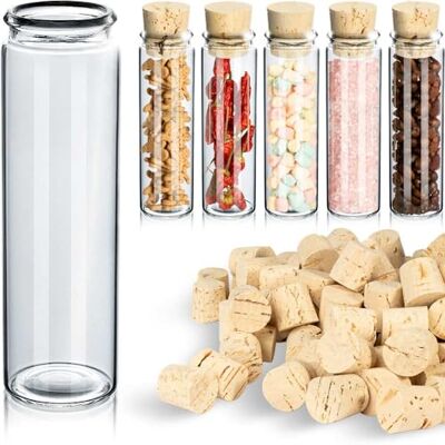 Tuuters Glas Reagenzglas mit Korken 25 Stück (40 x Ø19mm) Glasröhrchen 1,9cm Ø kleine Flachbodengläser zum Befüllen: Gläschen mit Korkverschluss für Gastgeschenke Hochzeit, Gewürze und Salz Tuuters Glas Reagenzglas mit Korken 25 Stück (40 x Ø19mm) Glasröhrchen 1,9cm Ø kleine Flachbodengläser zum Befüllen: Gläschen mit Korkverschluss für Gastgeschenke Hochzeit, Gewürze und Salz