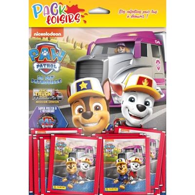 Panini La Paw Patrol Le Film Pack Freizeit Album + 50 Hüllen Panini La Paw Patrol Le Film Pack Freizeit Album + 50 Hüllen